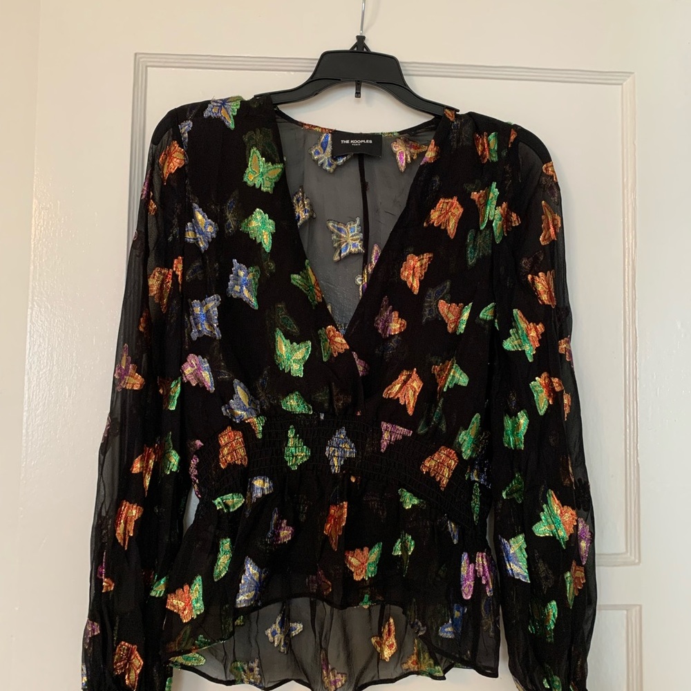 The kooples butterfly top